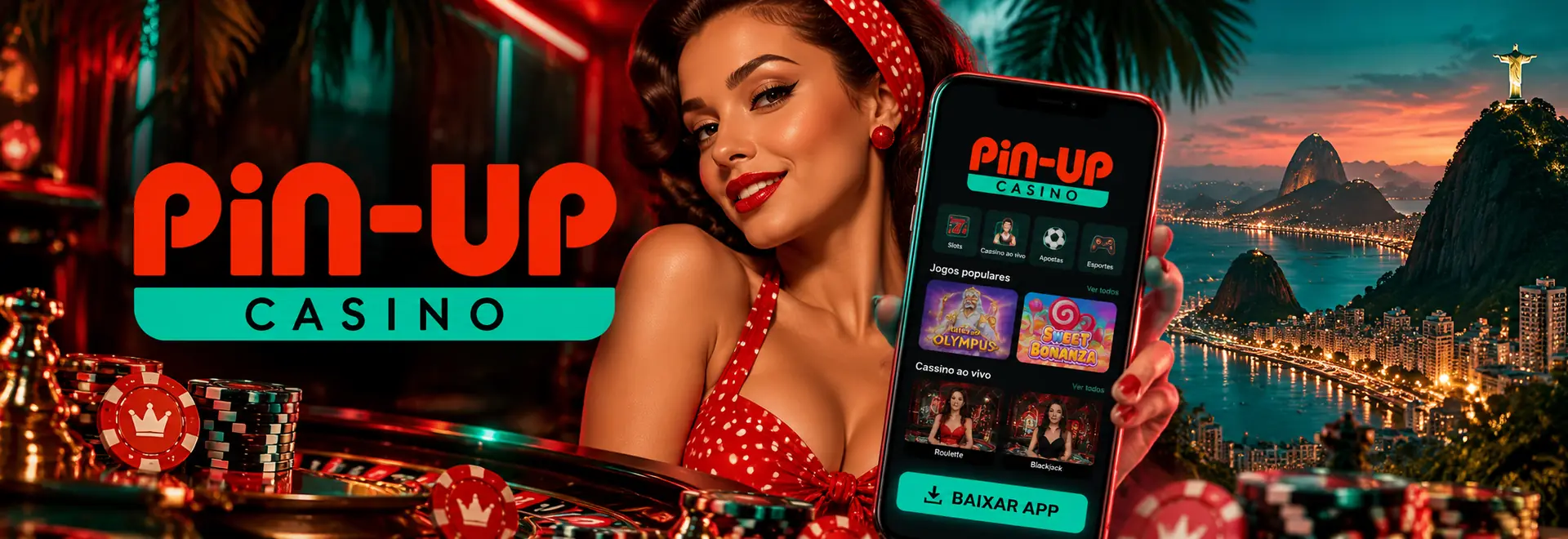 Aplicativo Pin Up Casino para Apostas e Jogos no Celular
